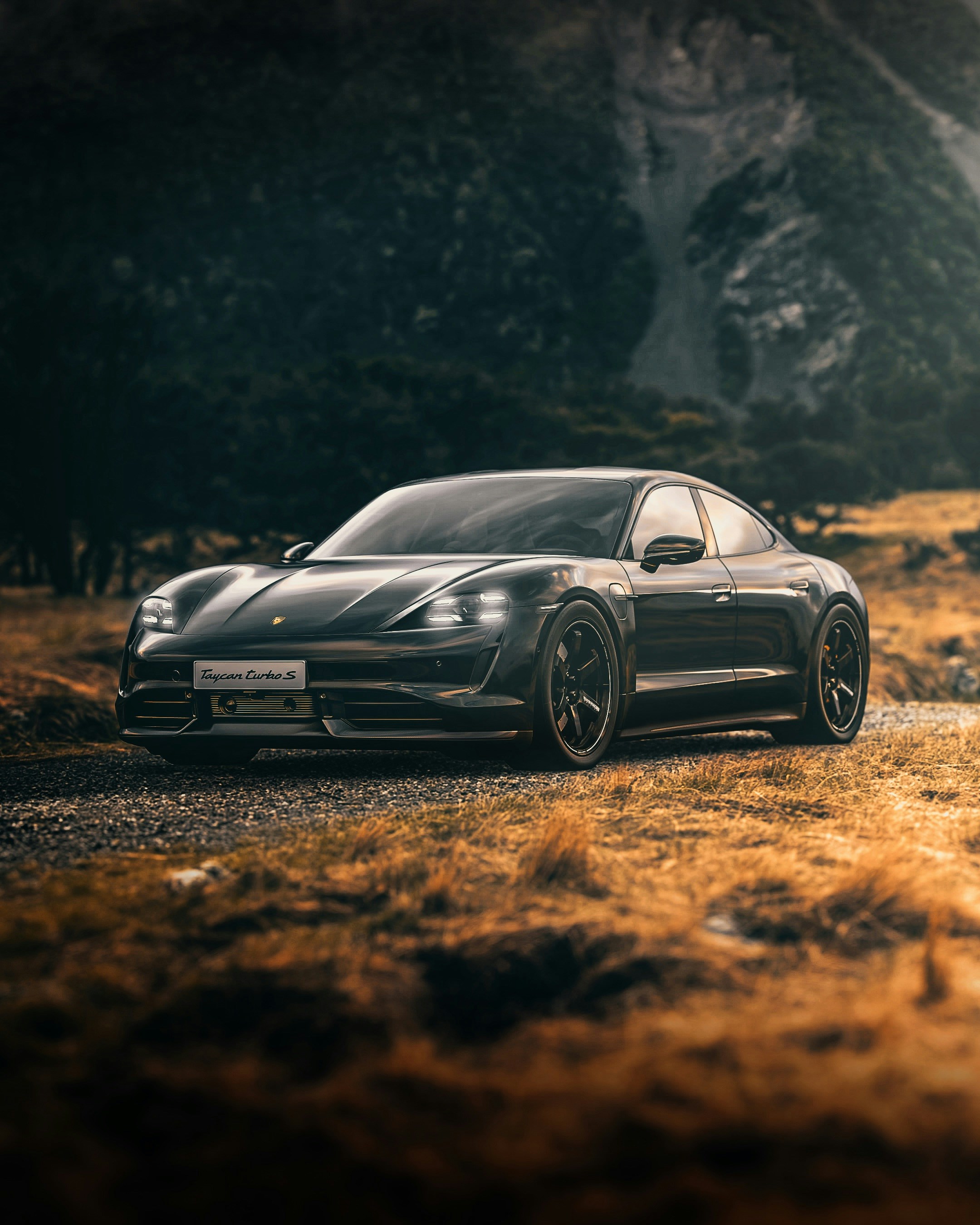 Illustrative performance car photography